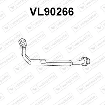 Tuyau d'échappement VENEPORTE VL90266