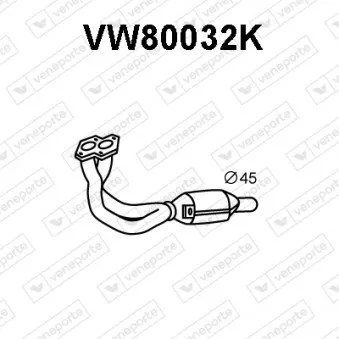 Catalyseur VENEPORTE VW80032K