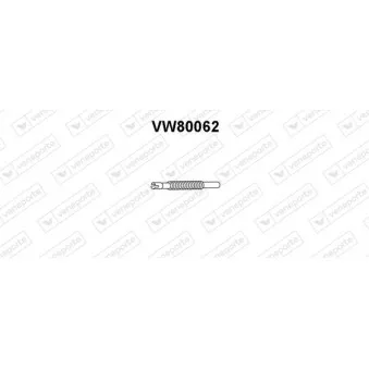 Tuyau d'échappement VENEPORTE VW80062