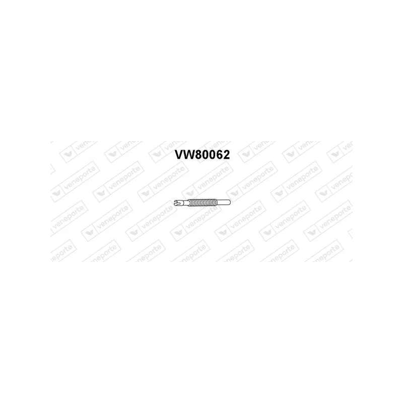 Tuyau d'échappement VENEPORTE VW80062