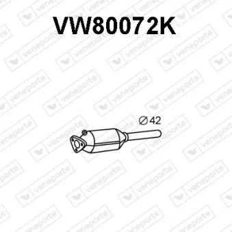 Catalyseur VENEPORTE VW80072K