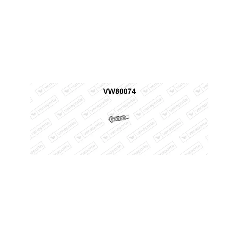 Tuyau d'échappement VENEPORTE VW80074