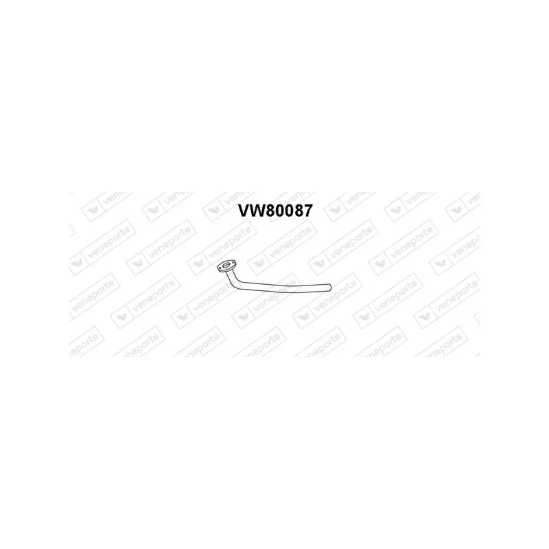 Tuyau d'échappement VENEPORTE VW80087