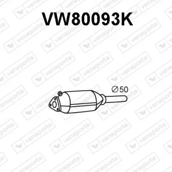Catalyseur VENEPORTE VW80093K