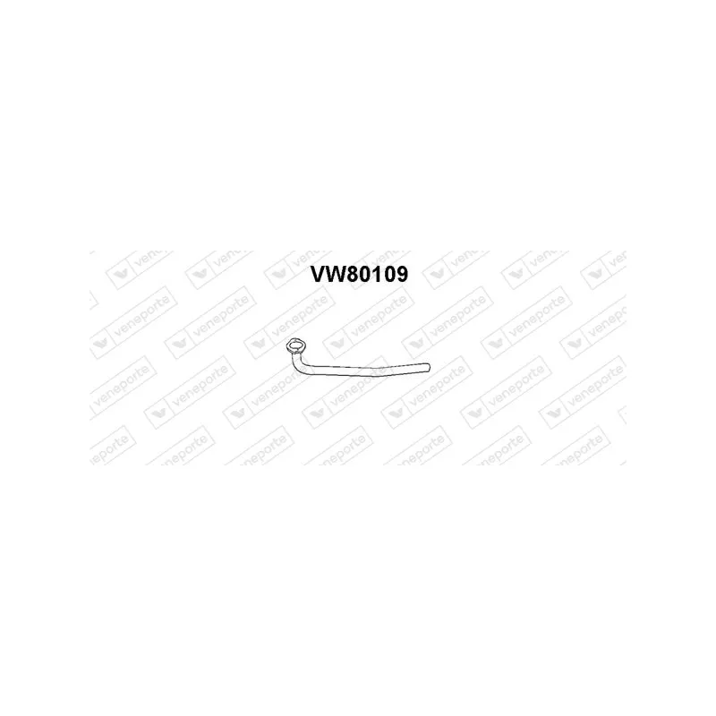 Tuyau d'échappement VENEPORTE VW80109
