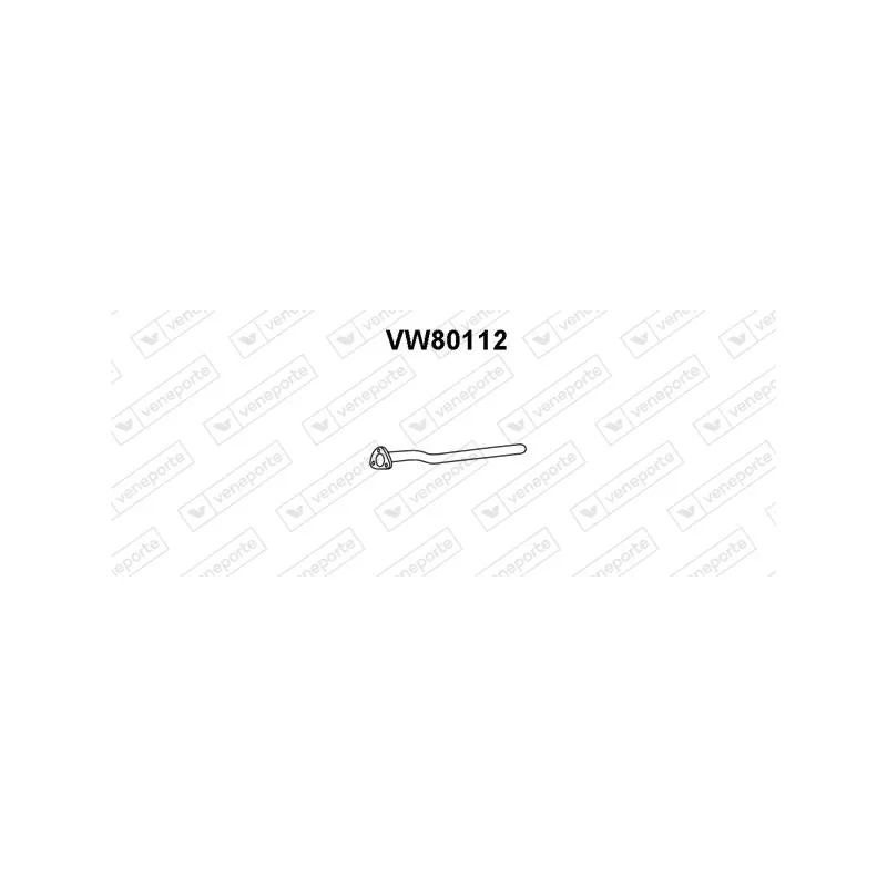 Tuyau d'échappement VENEPORTE VW80112