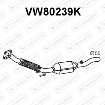 Catalyseur VENEPORTE VW80239K