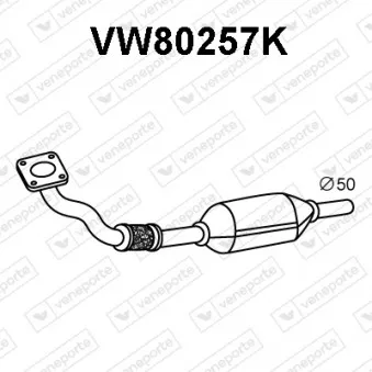 Catalyseur VENEPORTE VW80257K
