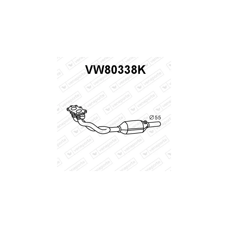 Catalyseur VENEPORTE VW80338K