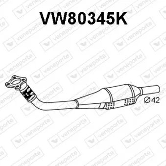Catalyseur VENEPORTE VW80345K