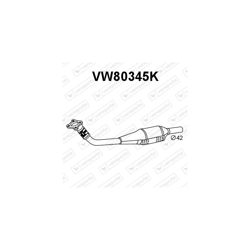 Catalyseur VENEPORTE VW80345K