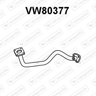 Tuyau d'échappement VENEPORTE VW80377