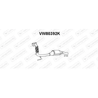 Catalyseur VENEPORTE VW80392K