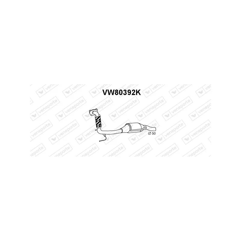 Catalyseur VENEPORTE VW80392K