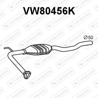 Catalyseur VENEPORTE VW80456K