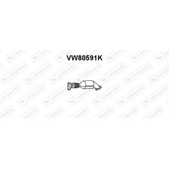 Catalyseur VENEPORTE VW80591K