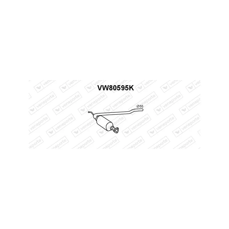 Catalyseur VENEPORTE VW80595K