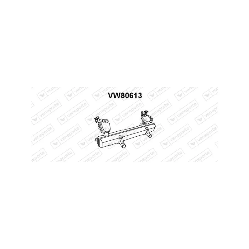 Silencieux arrière VENEPORTE VW80613