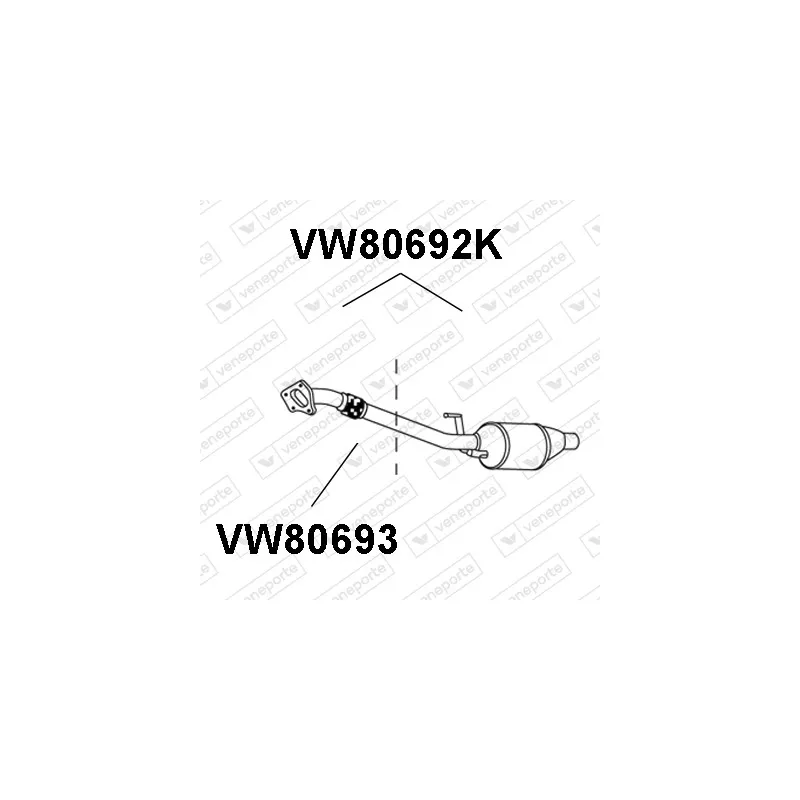 Catalyseur VENEPORTE VW80692K