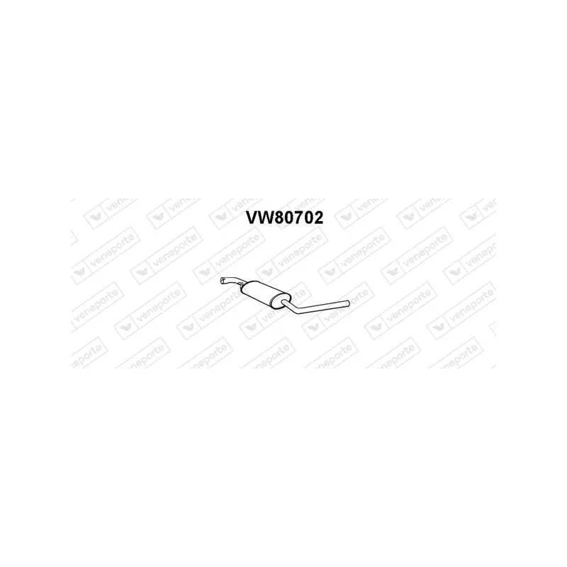 Silencieux avant VENEPORTE VW80702