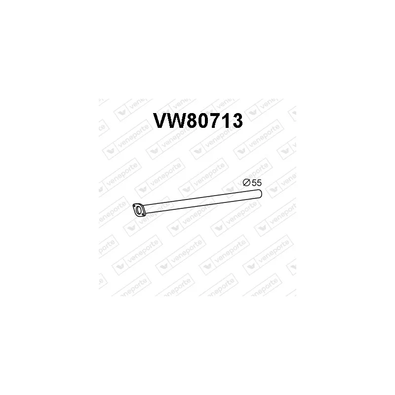 Tuyau d'échappement VENEPORTE VW80713