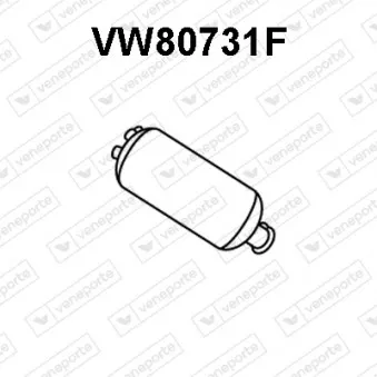 Filtre à particules / à suie, échappement VENEPORTE