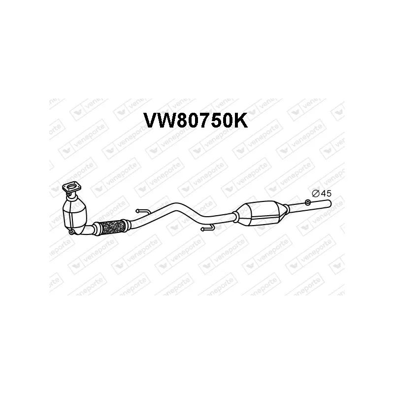 Catalyseur VENEPORTE VW80750K