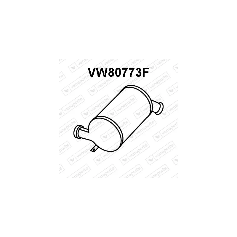 Filtre à particules / à suie, échappement VENEPORTE VW80773F