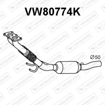 Catalyseur VENEPORTE VW80774K