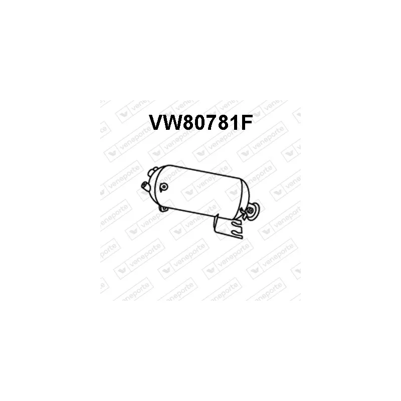 Filtre à particules / à suie, échappement VENEPORTE VW80781F