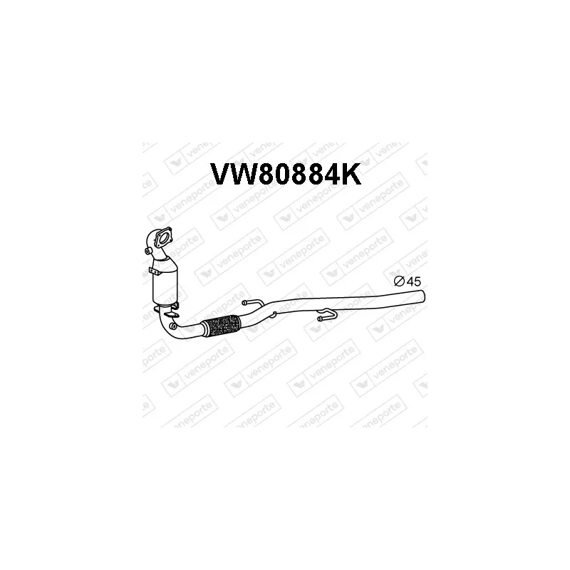 Catalyseur VENEPORTE VW80884K