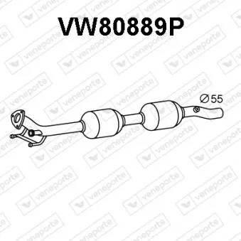 Catalyseur SCR VENEPORTE VW80889P