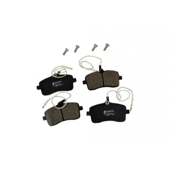 Jeu de 4 plaquettes de frein avant KLAXCAR FRANCE 24115z