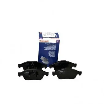 Jeu de 4 plaquettes de frein avant KLAXCAR FRANCE 24128z