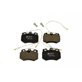 Jeu de 4 plaquettes de frein avant KLAXCAR FRANCE 24334z
