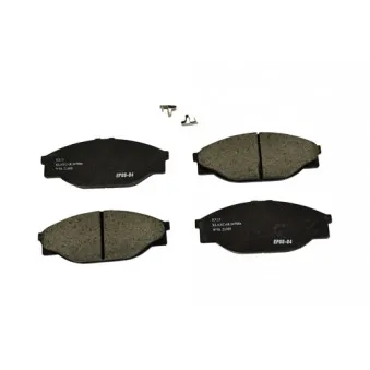 Jeu de 4 plaquettes de frein avant KLAXCAR FRANCE 24704z