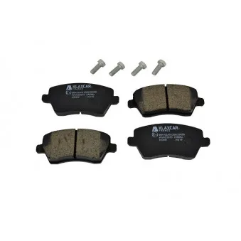 Jeu de 4 plaquettes de frein avant KLAXCAR FRANCE 24996z