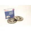 Jeu de 2 disques de frein avant KLAXCAR FRANCE 25015z - Visuel 3