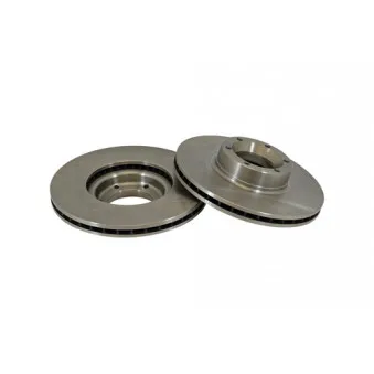 Jeu de 2 disques de frein avant KLAXCAR FRANCE 25018z