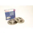 Jeu de 2 disques de frein avant KLAXCAR FRANCE 25018z - Visuel 2