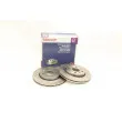Jeu de 2 disques de frein avant KLAXCAR FRANCE 25078z - Visuel 3