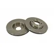 Jeu de 2 disques de frein avant KLAXCAR FRANCE 25749z - Visuel 2