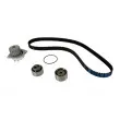 Pompe à eau + kit de courroie de distribution KLAXCAR FRANCE 40520z - Visuel 2