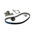 Pompe à eau + kit de courroie de distribution KLAXCAR FRANCE 40546z - Visuel 1