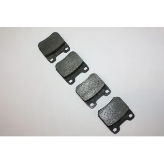 Jeu de 4 plaquettes de frein arrière AUTOMEGA 120079710