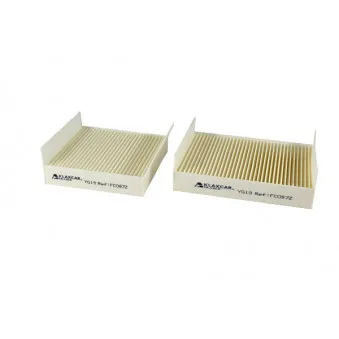 Filtre, air de l'habitacle KLAXCAR FRANCE FC087z