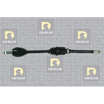 Arbre de transmission avant droit DA SILVA 340T