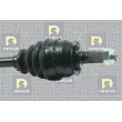 Arbre de transmission avant droit DA SILVA 4206T - Visuel 3