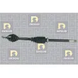Arbre de transmission avant droit DA SILVA 4418T - Visuel 1