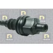Arbre de transmission avant droit DA SILVA 4510AT - Visuel 2